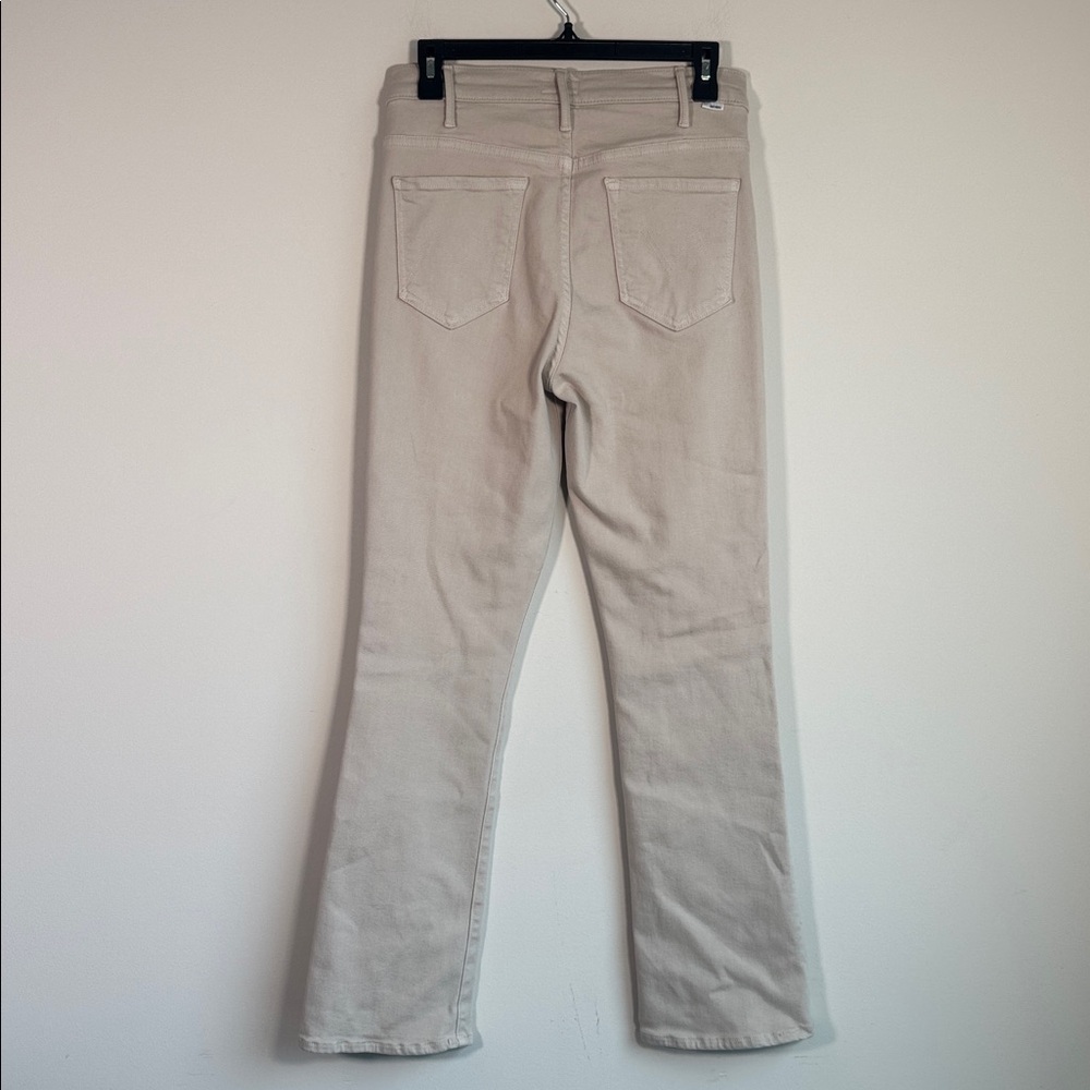 MOTHER Cream Flare Jeans - Picture 5 of 7